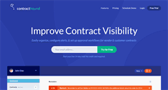Desktop Screenshot of contracthound.com