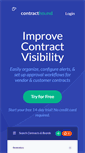 Mobile Screenshot of contracthound.com